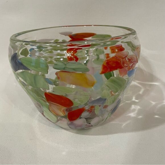 Twos COMPANY Gorgeous large hand blown glass - Picture 5 of 5